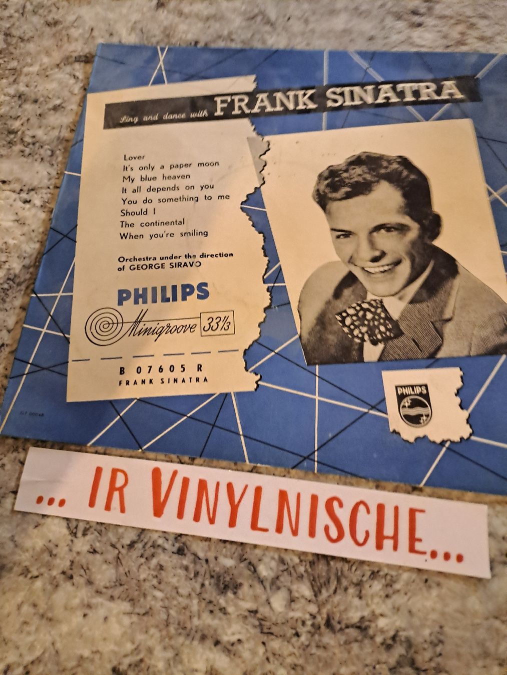 Dischi in vinile: 10" LP FRANK SINATRA "Sing And Dance With. . ." PHILIPS – Usato da Uetendorf venduto da Essiggurken
