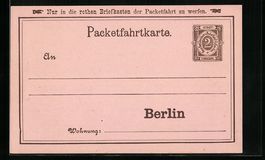 Berlin, Packetfahrkarte, Private Stadtpo