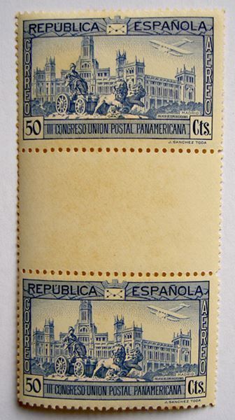 Tutti i francobolli: 2x50 Cts. Panamerikanischer Post geprüft – Nuovo (secondo la descrizione) da Stuttgart venduto da Escazu
