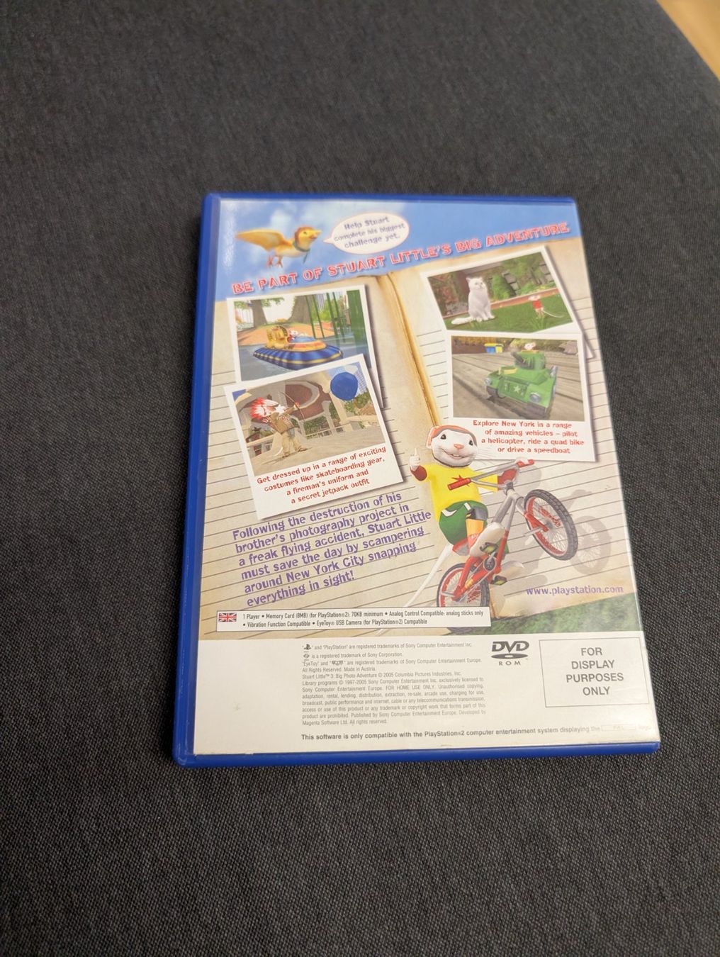 Giochi: Stuart Little 3 Sony playstation 2 – Usato da Giubiasco venduto da Ticinerd 1