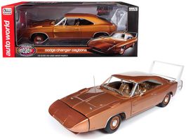 1969 DODGE CHARGER DAYTONA BRONZE MET. 1:18 AUTOWORLD