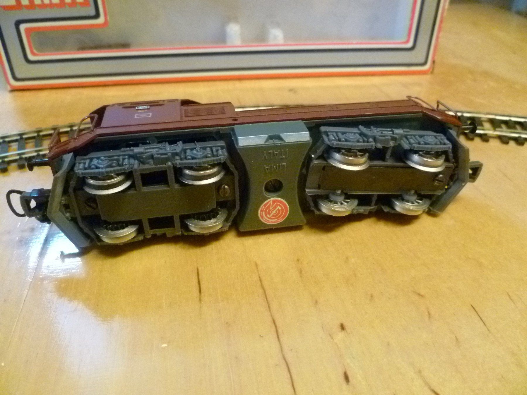 Lima Modellini di ferrovie: SBB Bm 4/4 Rangierdiesellok  H0 DC – Usato da Rickenbach BL venduto da umro11 3