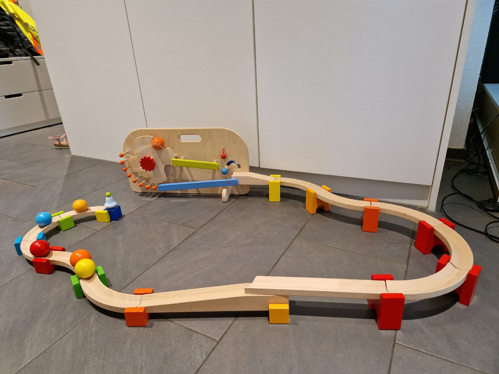 Haba Giocattoli: Kugelbahn von Haba – Usato da Würenlingen venduto da Salome8 1
