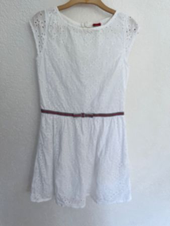 S. Oliver 140 Kleid weiss