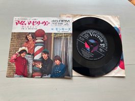 MONKEES tolle Single I'm a believer Top Kult 60's JAPAN