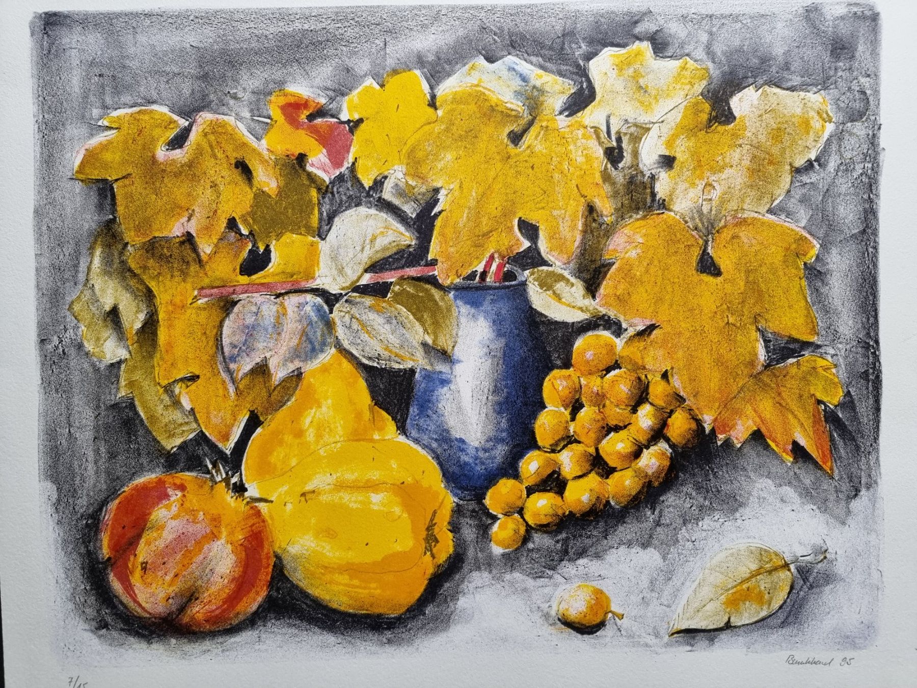 Grafiken & Lithographien: ROBERT BURKHARD LITHOGRAPHIE SIGNIERT NUMMERIERT – Gebraucht aus Gersau von kunst-online 1