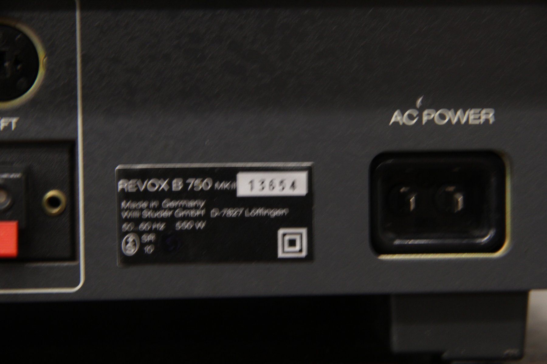 Revox Amplificatori: Revox B750 MK II – Usato da Dittingen venduto da C-Zero1-E 4