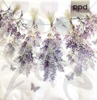 Serviette hanging lavender (1312) 2Stk.