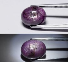 11.16ct Natur Stern Rubin Edelstein Afrika echter Edelstein