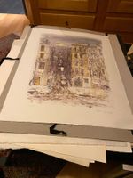Schöne Lithographie von Alois Egloff