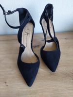 SCHWARZE SANDALEN GR. 37