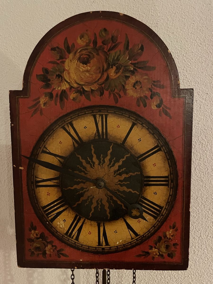 Altri accessori per orologi: Antike Wanduhr mit Rosenmalerei – Usato da Oberdorf NW venduto da Stern13 5