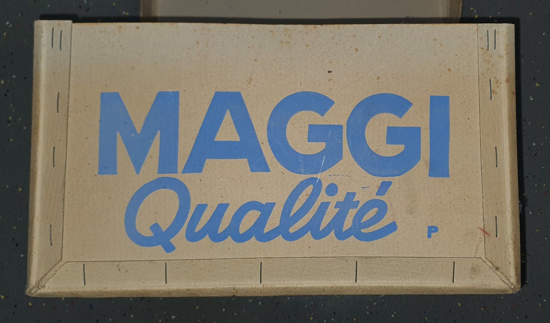 Barattoli: antike Maggi Kartonschachtel mit Deckel – Usato da Neerach venduto da SilliS