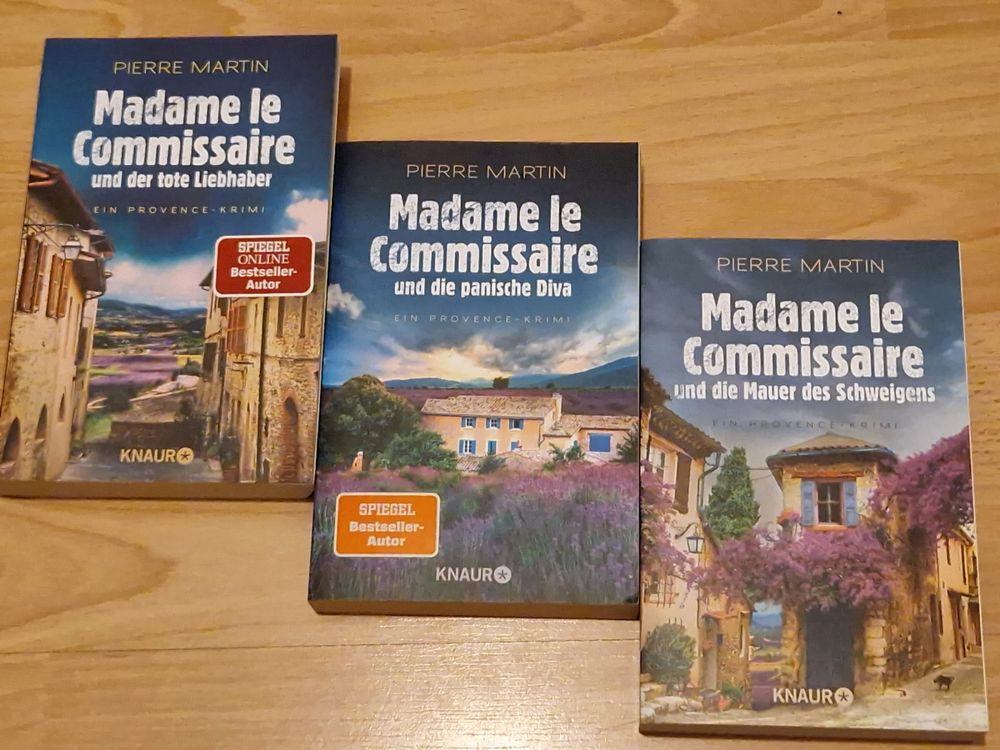 Pierre Martin Madame Le Commissaire 3 Krimis Provence | Kaufen Auf Ricardo