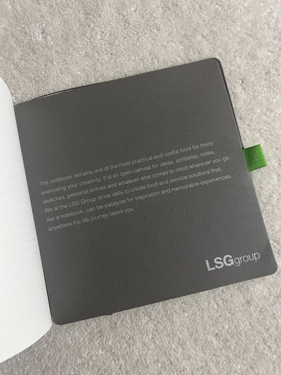 Blocchi: Carnet de notes LSG Group neuf, à points – Nuovo e nell'imballaggio originale da Lausanne venduto da Stephaniesdressing 3