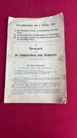 Volksabstimmung vom 4. Oktober 1896 - Sehr seltenes Stück