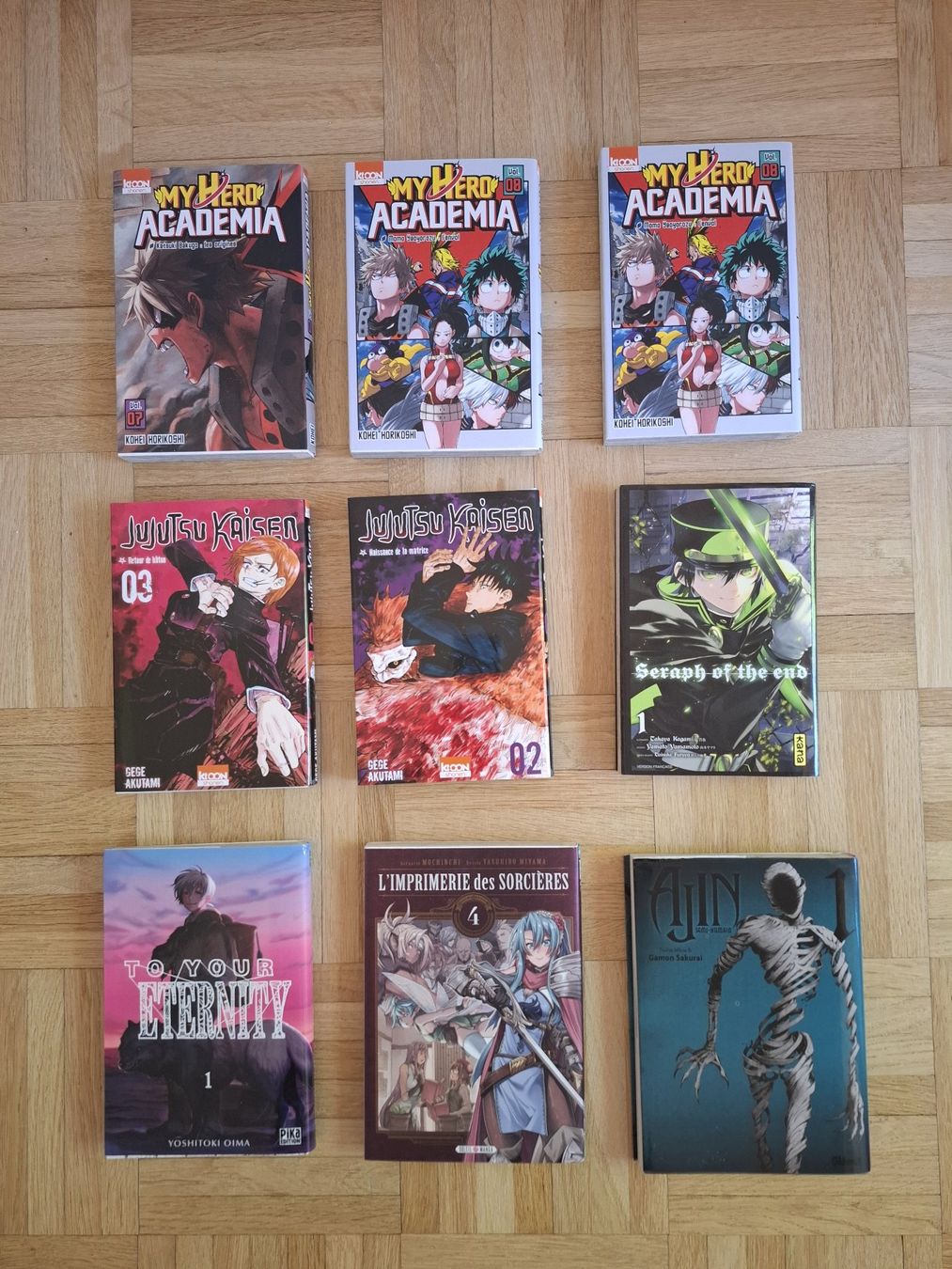 Fumetti: Lot de 9 mangas – Usato da Genève venduto da pau_cg7t 1