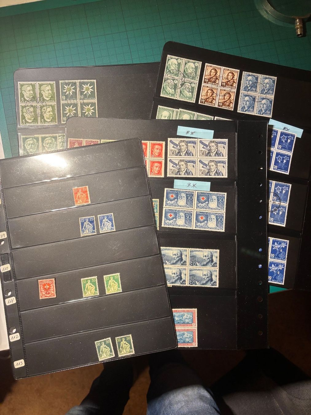 Alle Briefmarken: BM Jede Menge...ab Uralt.. – Gebraucht aus Utzenstorf von Rose0303 6