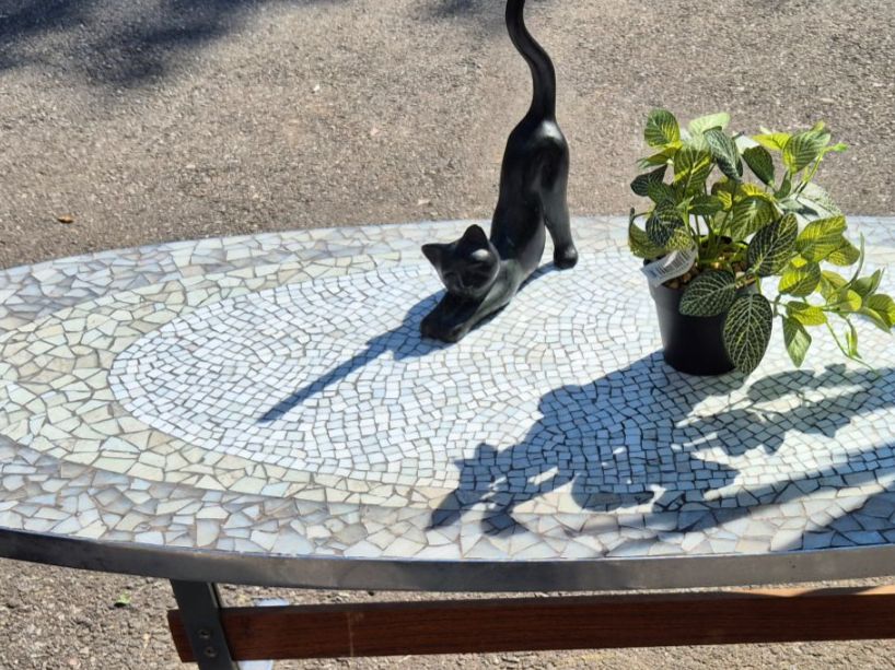 Tische: Table basse mosaïque années 1950 – Gebraucht aus Fribourg von tameab 4