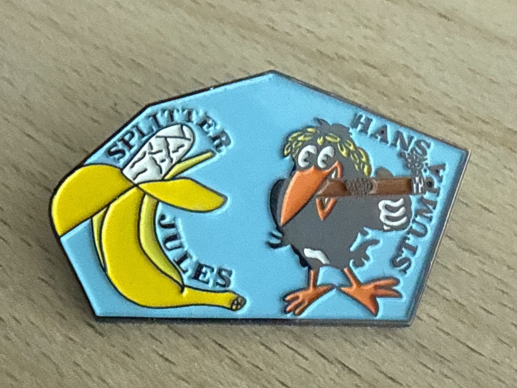 Plaketten & Abzeichen: Pin Splitter Jules Hans Stumpä – Gebraucht aus Glattbrugg von Schweigmatt