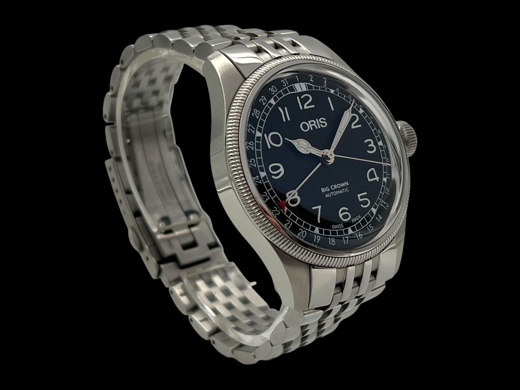 Oris Orologi: Oris Big Crown Waldenburgerbahn Limited Edition | Full Set + – Usato da Suhr venduto da watcherswiss 1
