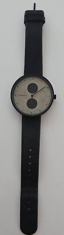 Uhren: Schlichte Kerbholz-Uhr – Gebraucht aus St. Gallen von s_r_5vcs 1