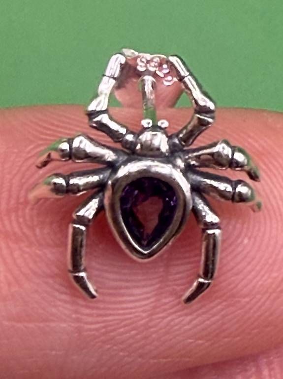 Orecchini pendenti & Orecchini a lobo: Ohrstecker Spinne aus 925 Sterling Silber – Usato da Thalwil venduto da han_2b8c 4