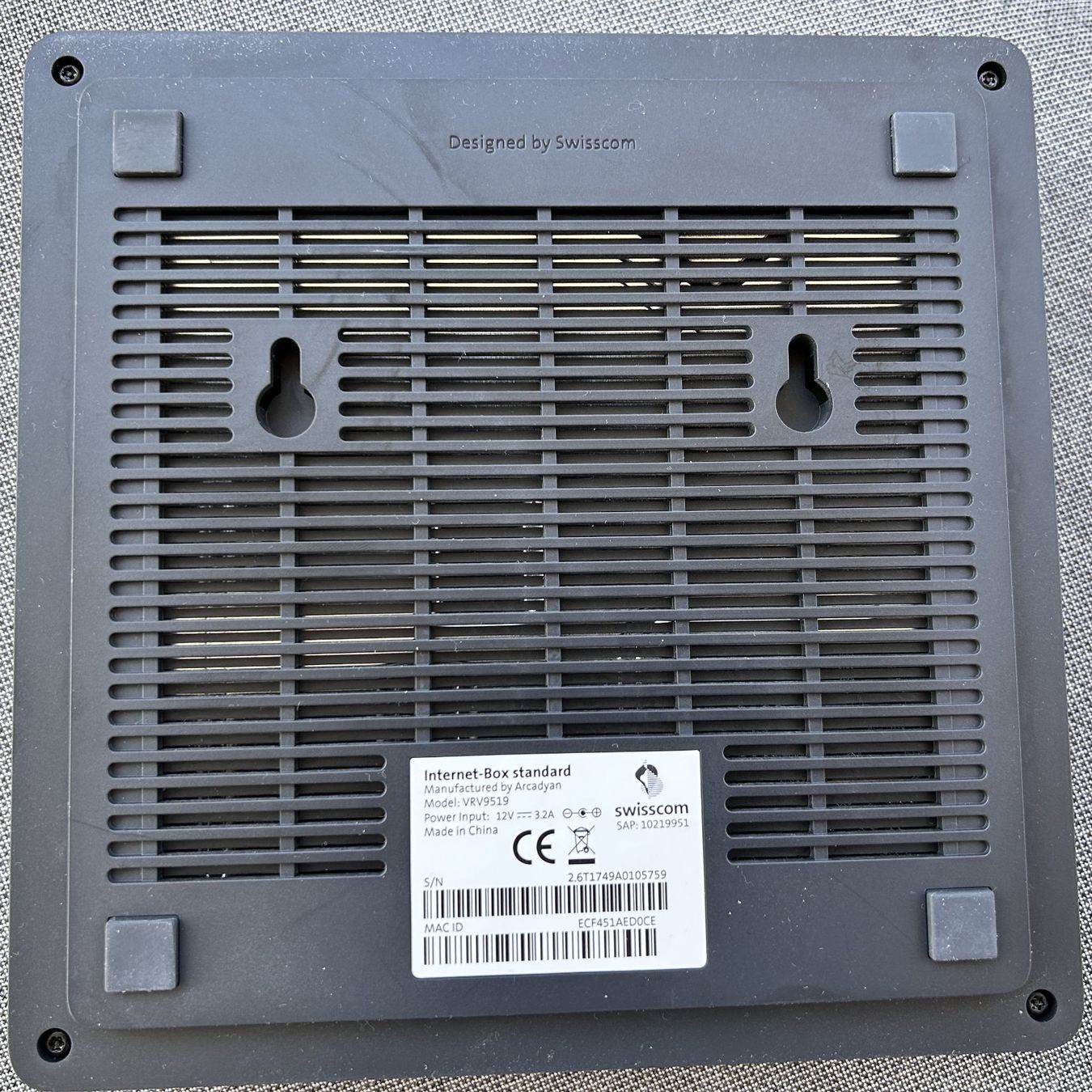 Swisscom Modem & Router: Internet-Box Standard IP,. Swisscom – Usato da Kleindöttingen venduto da hudy 1