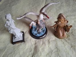 3 tlg für Sammler G.Barbetta Capodimonte Flavia Vera Mädchen