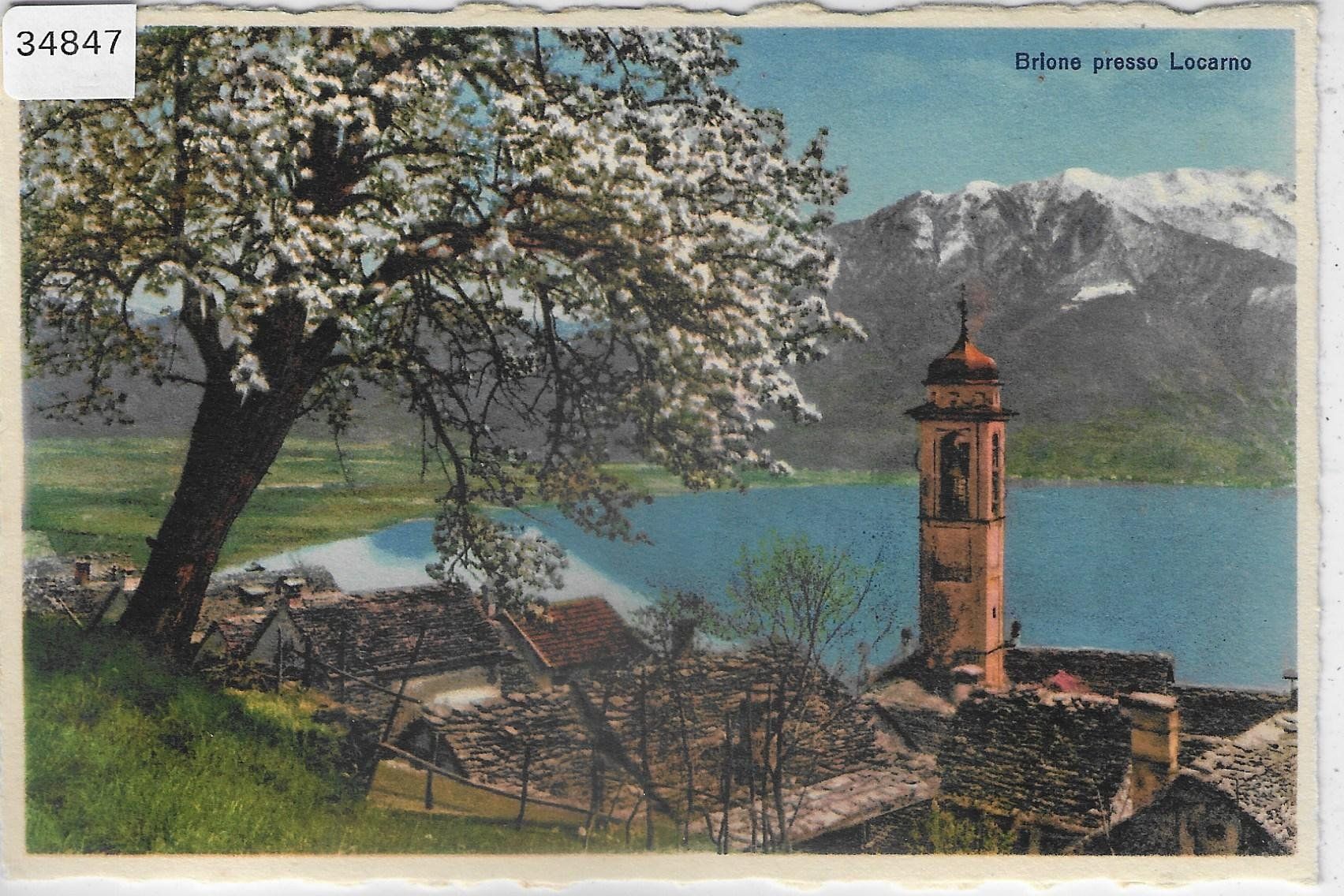 Cartoline postali: Brione presso Locarno - Litho – Usato da Ettingen venduto da Kartenplanet
