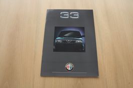 Alfa Romeo 33 Prospekt 1990 Französisch