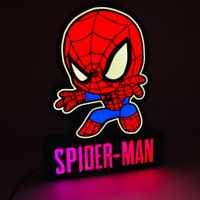 Lightbox lampe led SPIDER MAN RGB