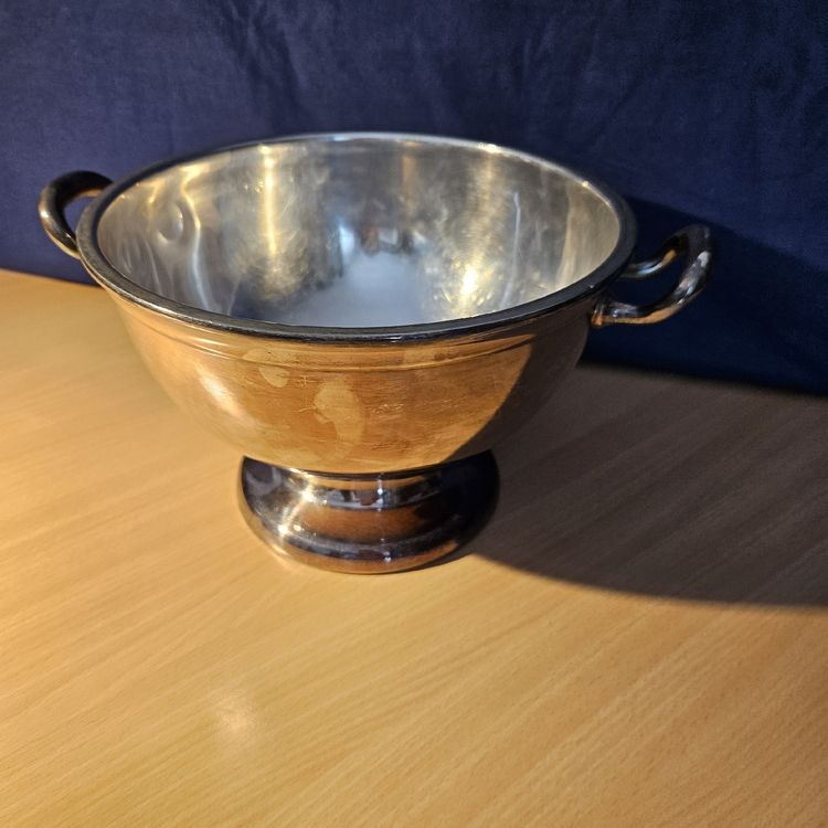 Alte Bowle von Frank Silling, Zuerich, Alpaka, 21cm breit. (Gebraucht ...