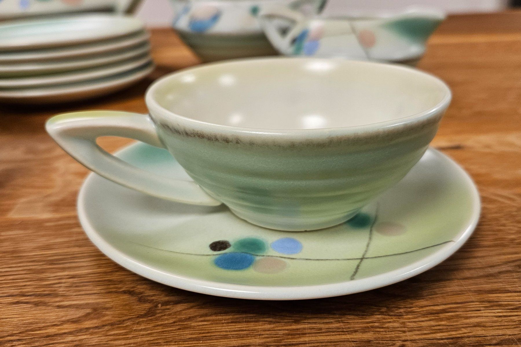 Set di piatti: Antikes Kaffee/Teeset 21 teilig – Usato da Oftringen venduto da Dinu10 6