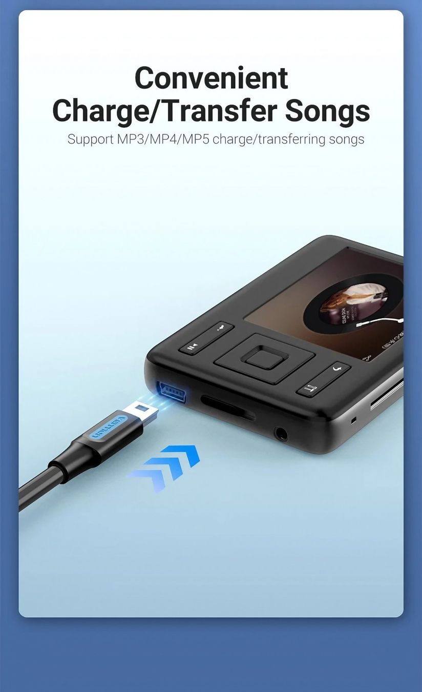 Cavi: Mini-USB Kabel 2 m – USB-A auf Mini-B | Lade- & Datenkabel | – Nuovo (secondo la descrizione) da Winterthur venduto da SwissTechStore 5