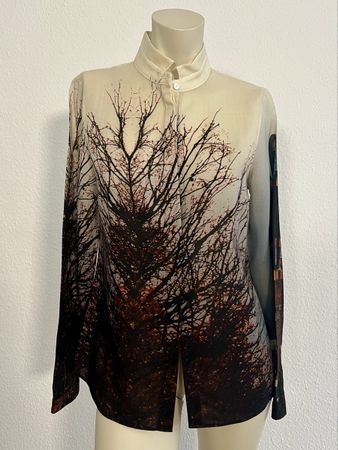 A-K-R-I-S, Bluse, Gr. 36, 100% Wolle, Top Zustand!