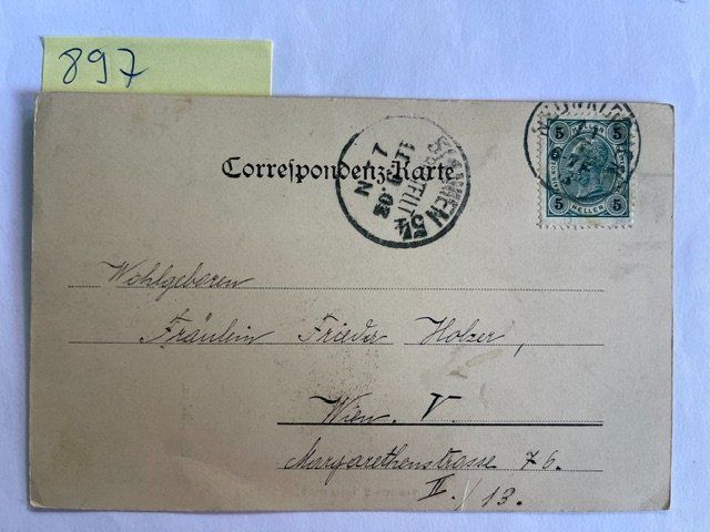 Cartes postales: alte Ansichtskarte Neunkirchen Pfarrkirche, 1903 – D'occasion à Niederwil AG par dahu75 1