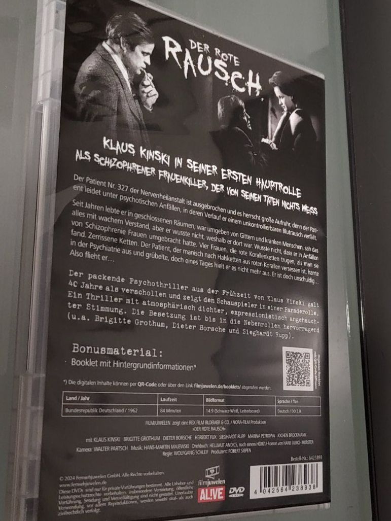 Der Rote Rausch mit Klaus Kinski in der ersten HauptrolleDVD (Gebraucht ...