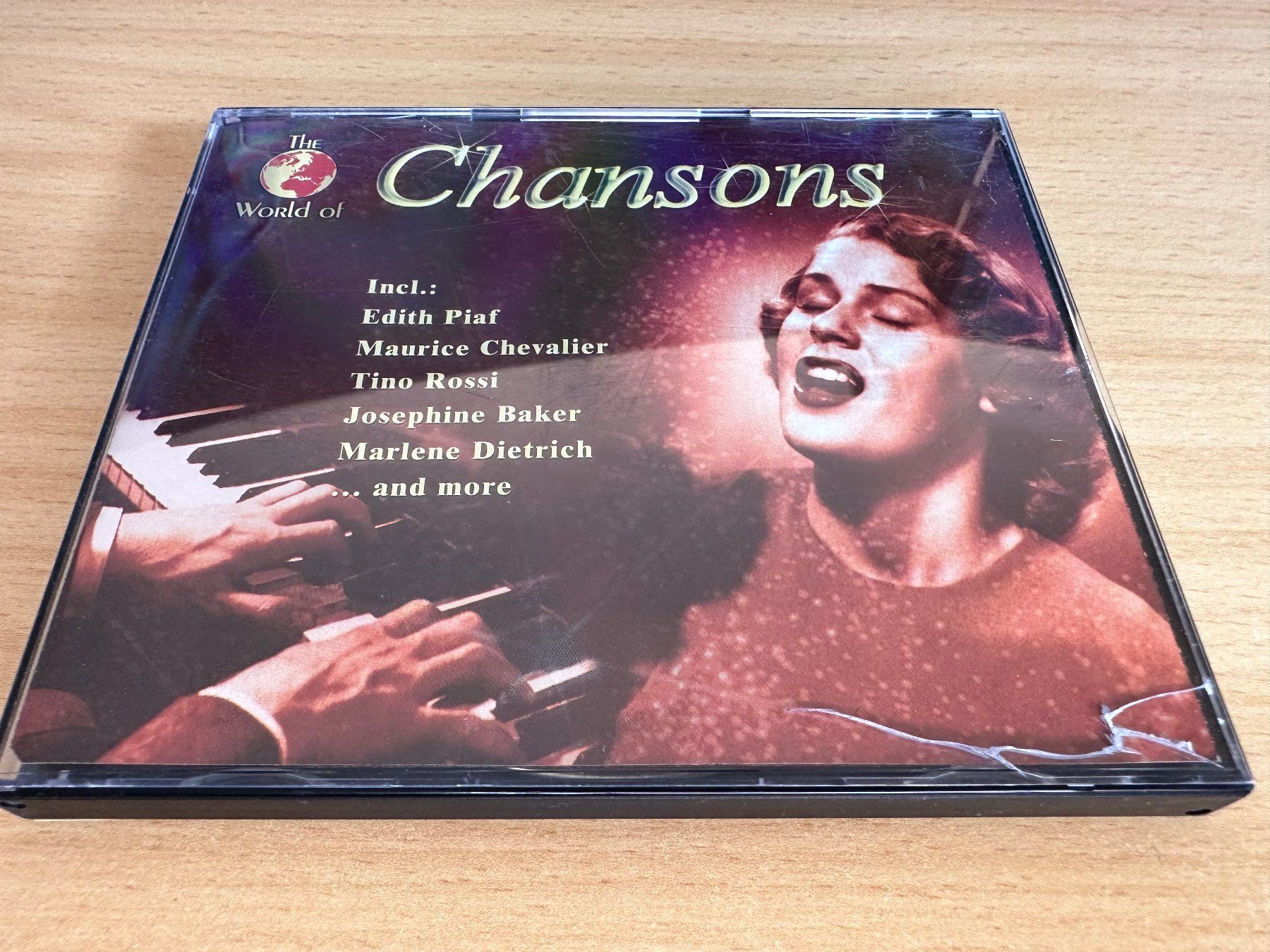 CDs: Various – The World Of Chansons - 2 CD – Gebraucht aus Rikon im Tösstal von Alpenmutz