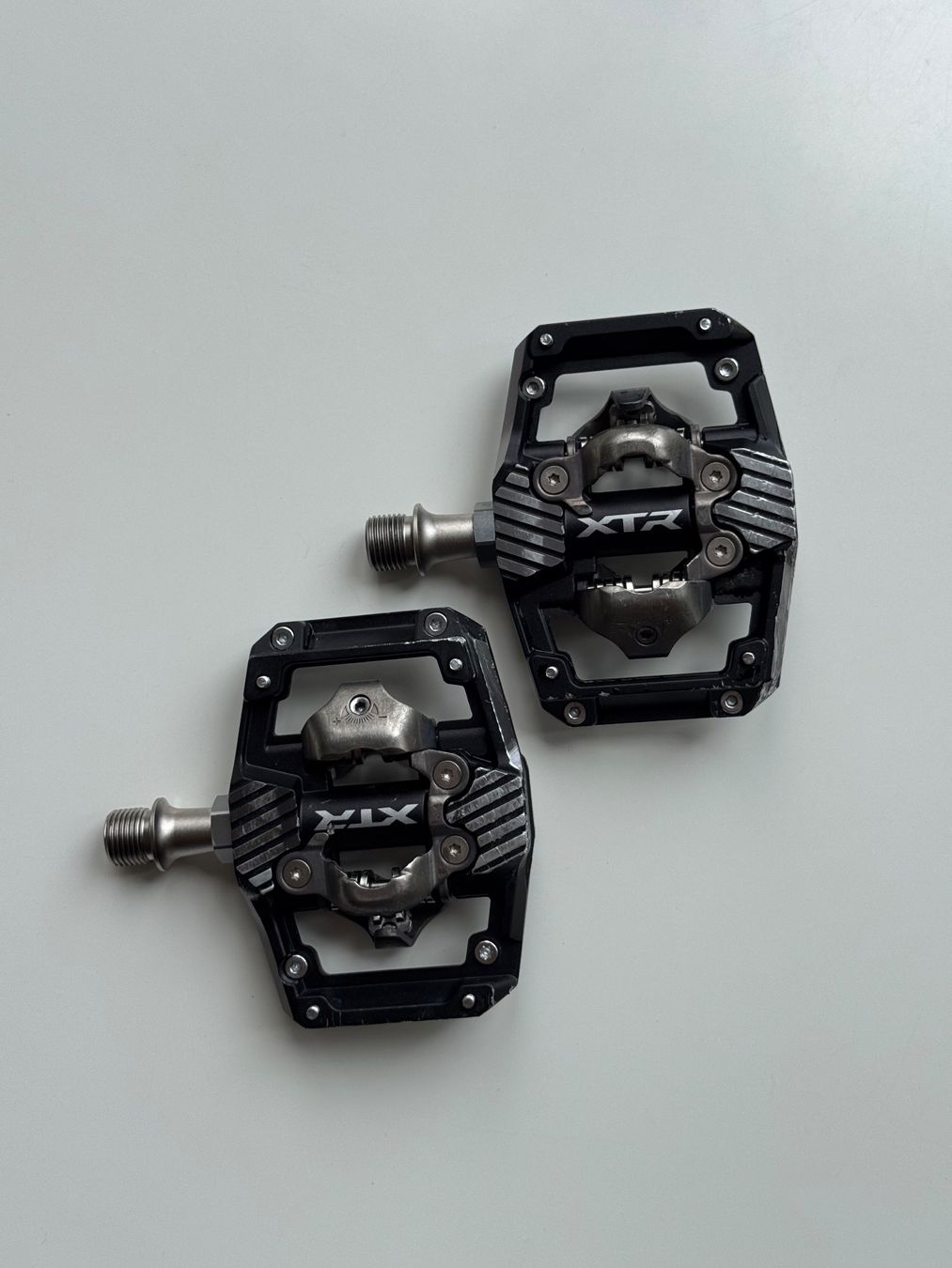 Shimano Pezzi di ricambio: Shimano XTR PD-M9220 SPD-Klickpedale – Usato da Bern venduto da jkk_trl8 2