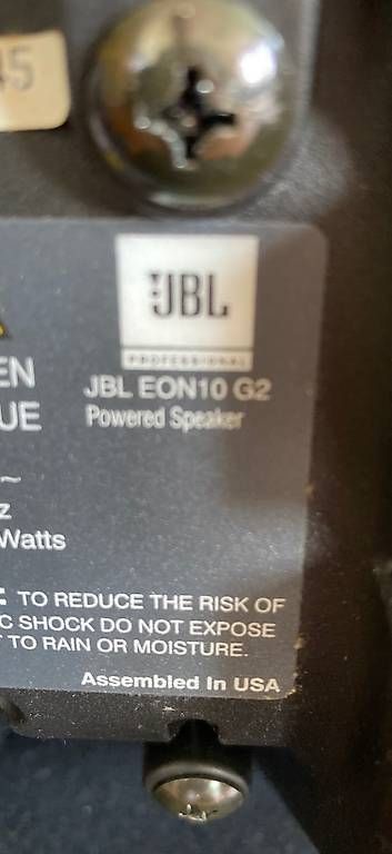 JBL Casse acustiche: Lautsprecher JBL EON 10 G2 – Usato da Urdorf venduto da Resumasa 4