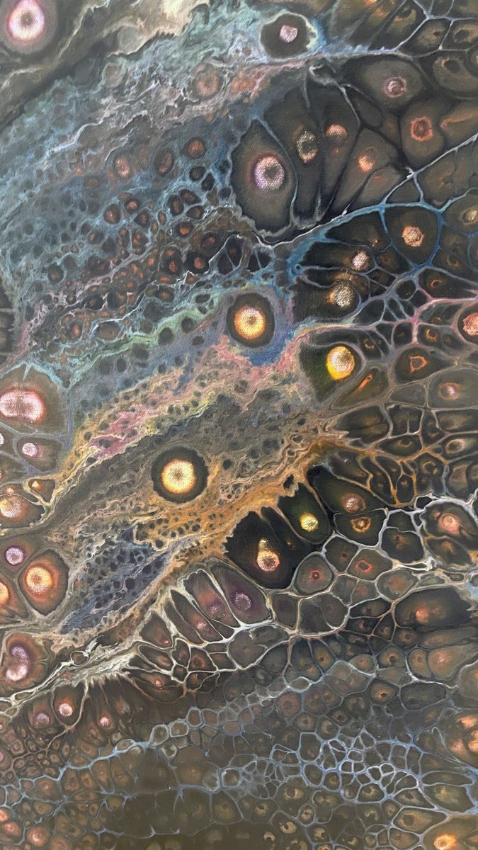 Gemälde: Acryl Pouring 40/80 – Gebraucht aus Trimbach von Alessia75 1