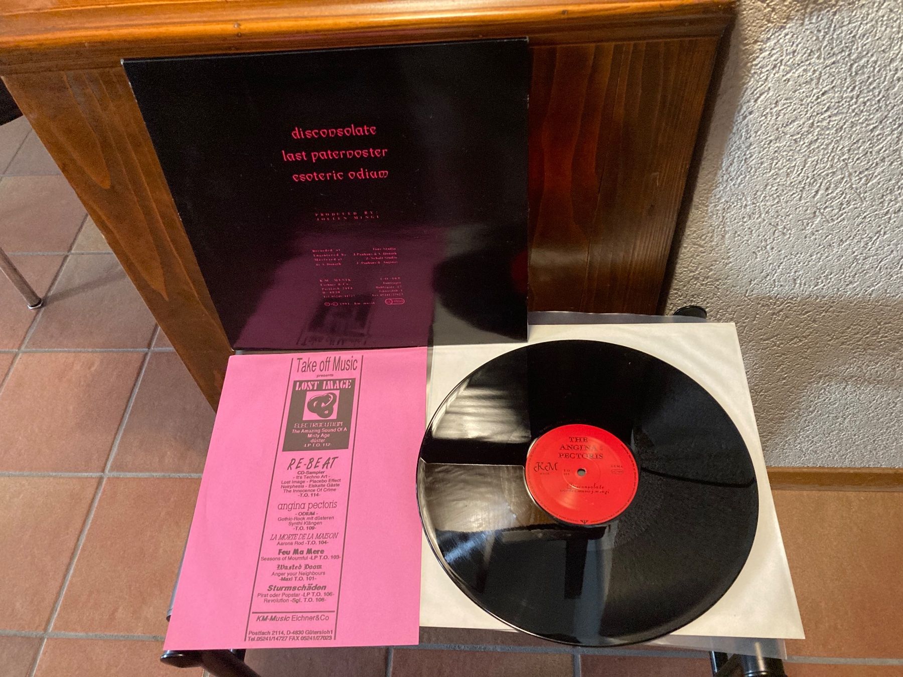 Dischi in vinile: The Angina Pectoris - Odium – Usato da Fribourg venduto da Karushi 1