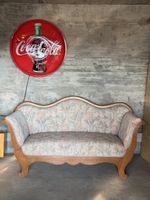 Antikes Sofa / Holzsofa / Zweiersofa