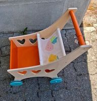 Holz-Lauflern-/Puppenwagen