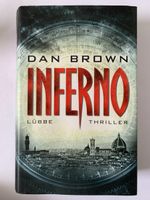 Livre Inferno de Dan Brown thriller en langue allemande