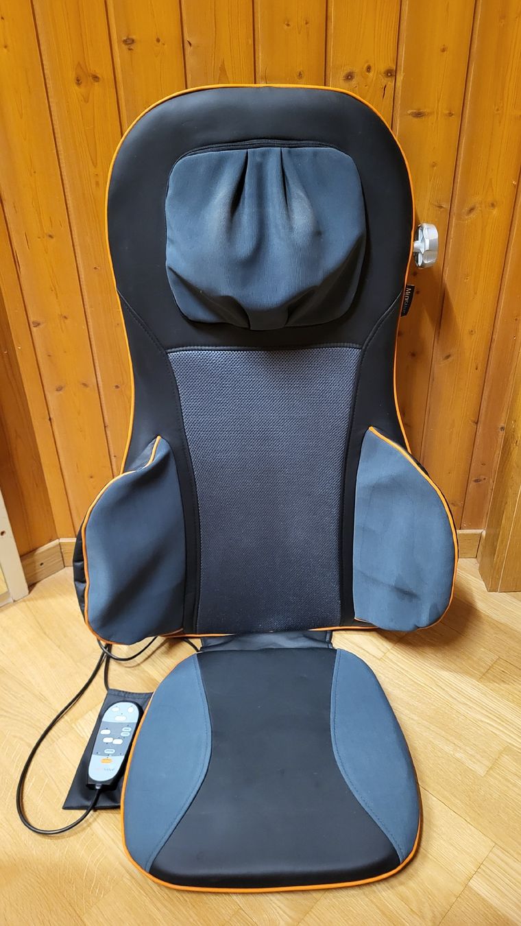 Medisana Dispositivi per massaggi: Massagesitz-Auflage Medisana mit Heizfunktion – Usato da Ballwil venduto da Patrick218