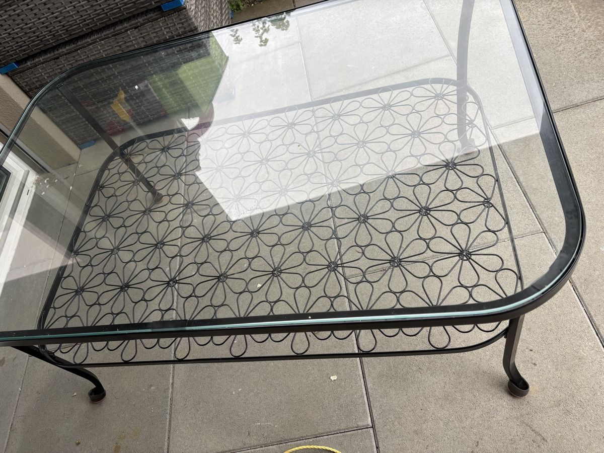 Tavoli: Table Basse en métal et verre  – Usato da Hermrigen venduto da hes_kl89 1