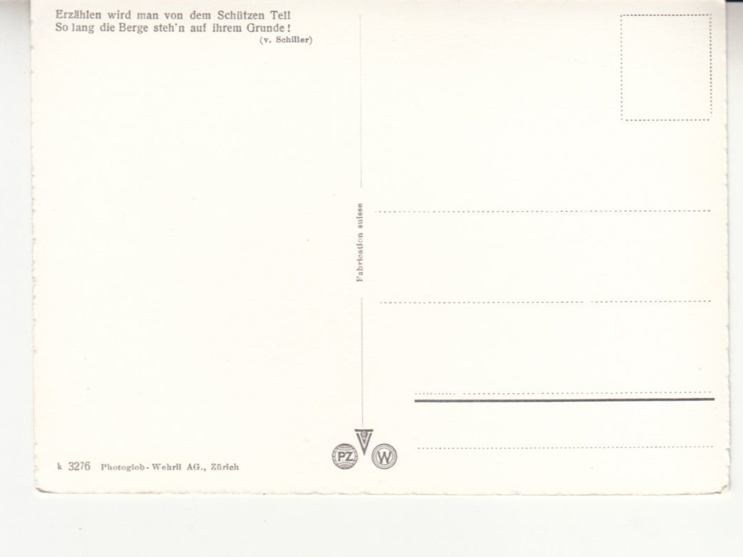 Cartoline postali: Altdorf ca. 1950 – Usato da Bürglen TG venduto da StampGraf 1