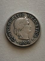 Abart 5 Rp. 1909 H ohne Querstrich